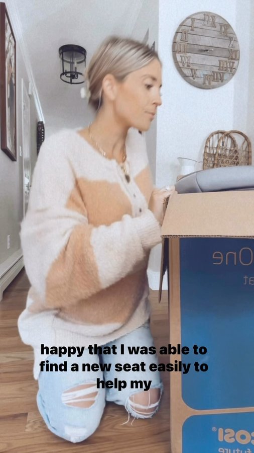 Instagram post by @the_homegrown_mama for buybuy BABY. Caption reads: One priority on my to-do list was to upgrade my....