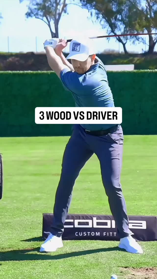 Instagram post by @kerrodgraygolf for COBRA Golf. Caption reads: Here’s the truth 👇

Most golfers set up  to their....