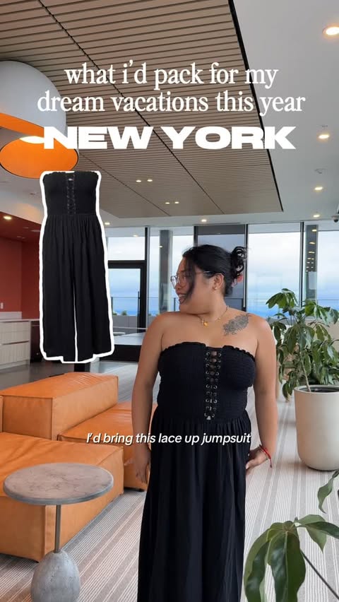 Instagram post by @mjssocials for Torrid. Caption reads: [...] clothes to fit the destination 🤣 these....