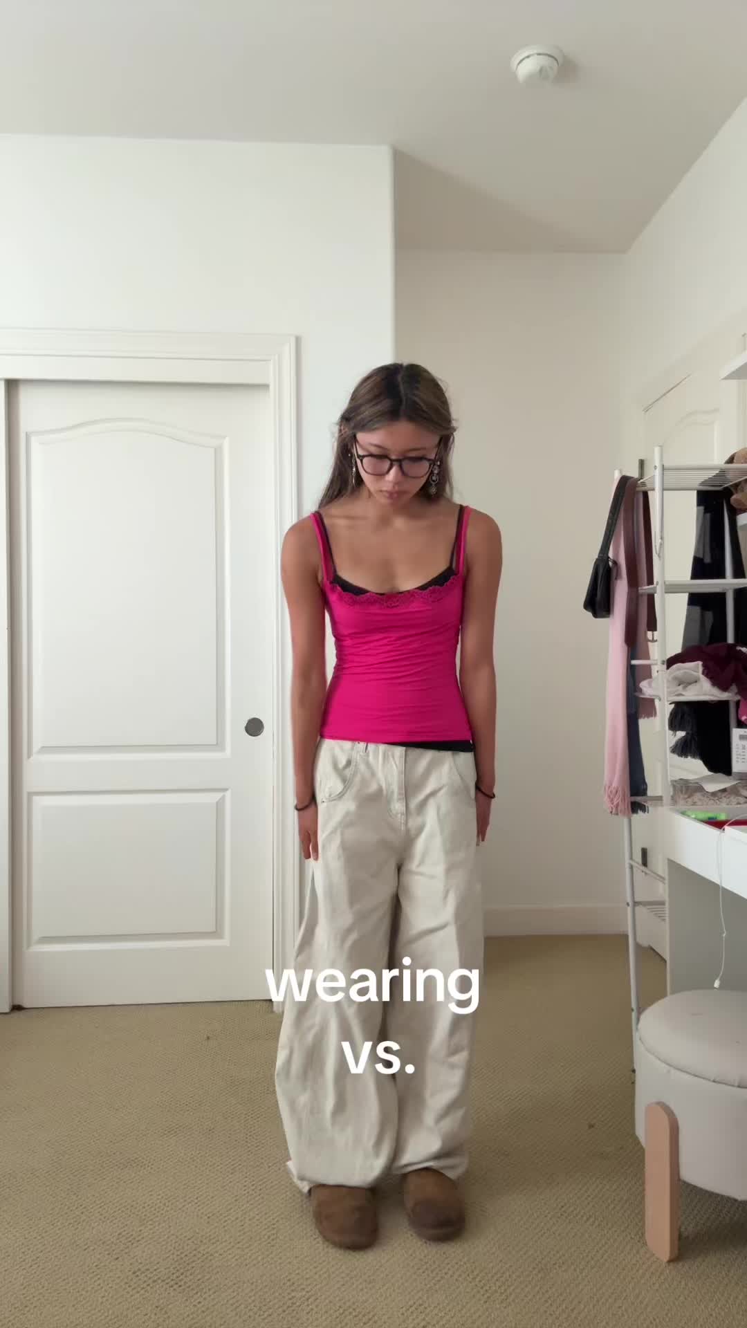 TikTok post by @pinterest.lover01 for SUUKSESS. Caption reads: I love pink - top from @SUUKSESS use code MOJ5 for....