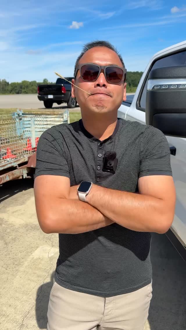 Instagram post by @redline_reviews for Ram Trucks. Caption reads: Yup, this things got a #HEMI. @ramtrucks heard....