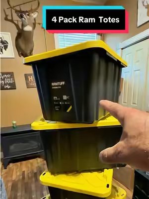 TikTok post by @joeyhubbard0 for Spreetail. Caption reads: [...] Container, Snap-Tight Lid, 27 Gallon....