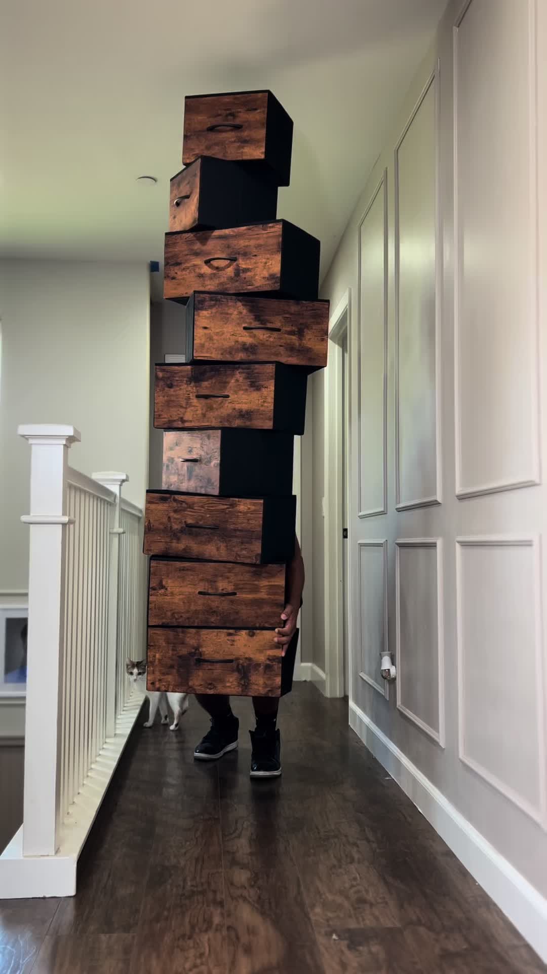 TikTok post by @hiddengemssd for Raybee Furniture. Caption reads: 16 drawer dresser without breaking the bank? Umm......