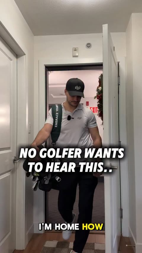 Instagram post by @michaelcaan for VICE GOLF. Caption reads: Nothing worse than when your girlfriend’s ex....