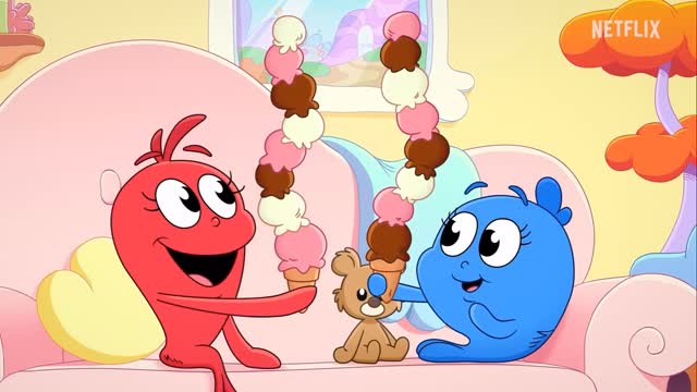 Instagram post by @pjmorton for Netflix Family. Caption reads: Do you know I have a children’s album?? The....