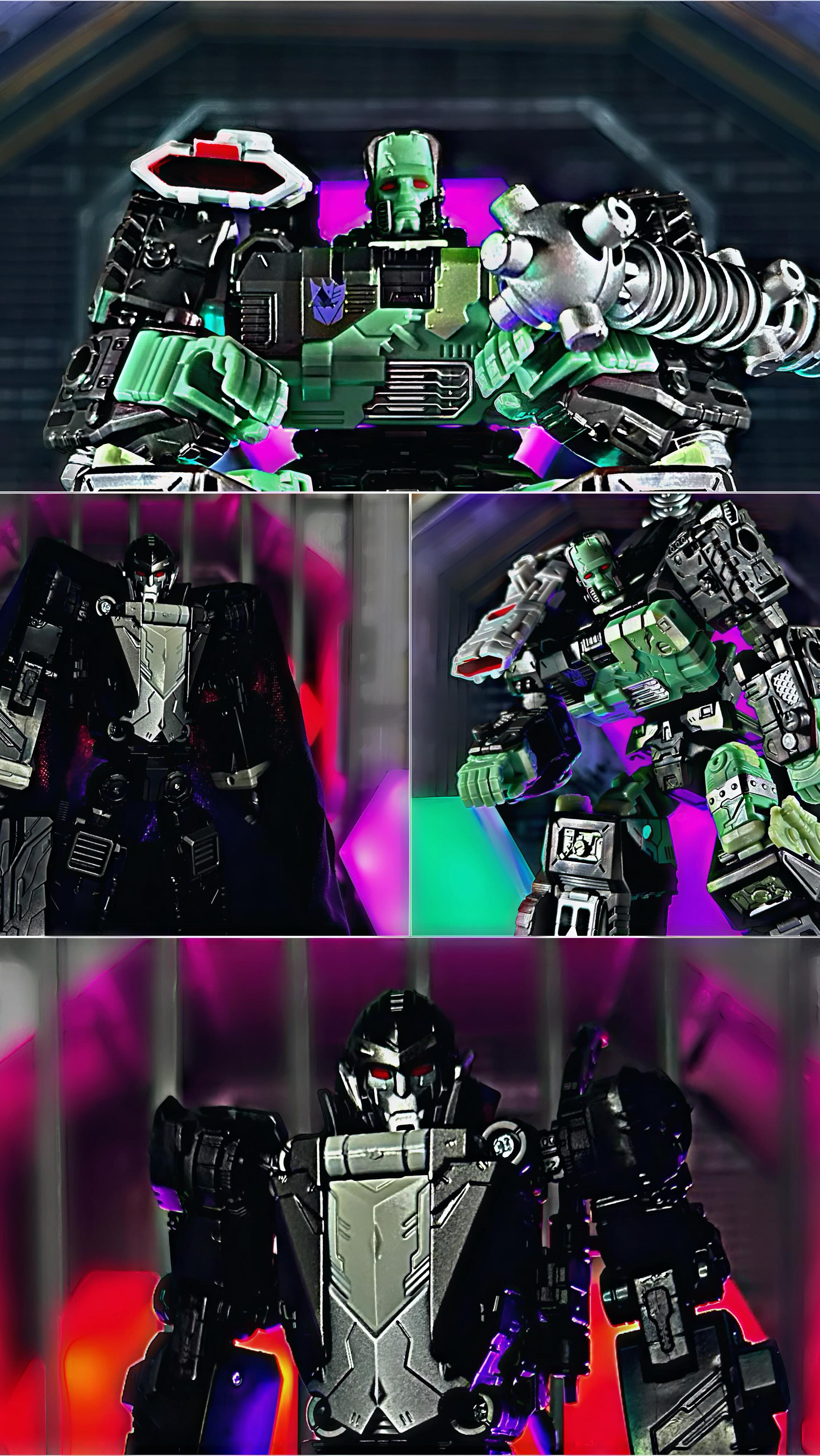 Instagram post by @kltoybox for Entertainment Earth. Caption reads: Transformers x Universal Monsters: Frankentron the....