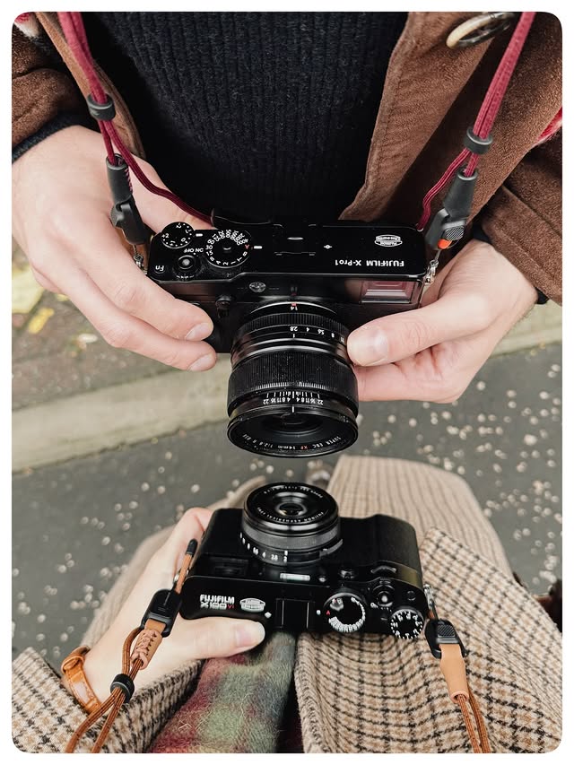 Instagram post by @maurenzetti for PGYTECH. Caption reads: [...] cameras and matching outfit, with our....