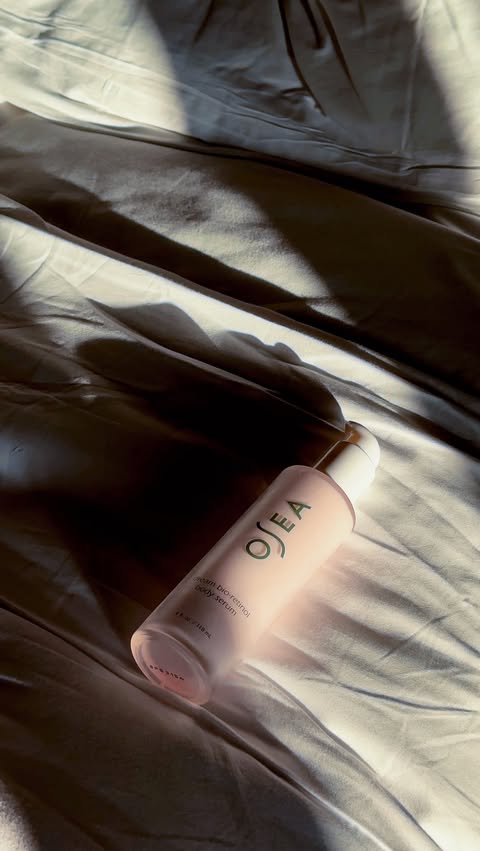 Instagram post by @loreen.hwang for OSEA Malibu. Caption reads: Nighttime is for restoration, @oseamalibu Dream....