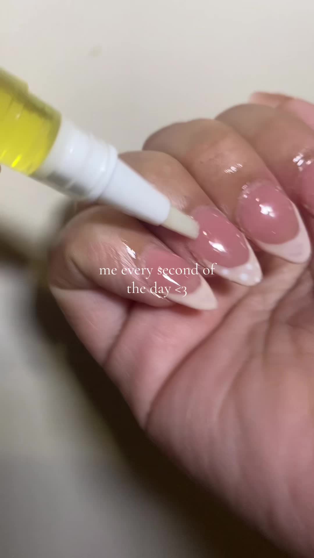 TikTok post by @mariiloeraa for Brother Cosmetics. Caption reads: im so inlove | @Brother Cosmetics | #nails #AD....