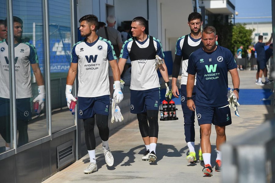 Instagram post by @deanthorntongoalkeeperacademy for The One Glove. Caption reads: [...] New Club let’s go ⚽️ Thanks to the....