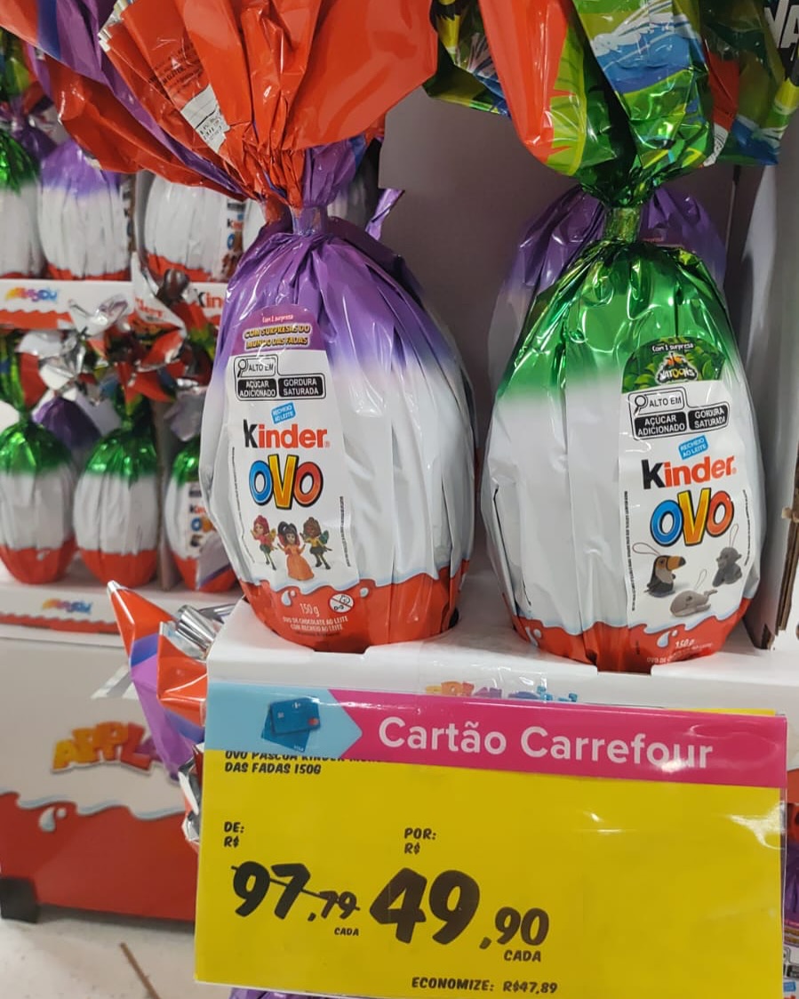 Instagram post by @ta_barato_demais_oficial for Carrefour. Caption reads: Carrefour zona Sul 19/04

.📍BR-101, s/n - Lagoa....