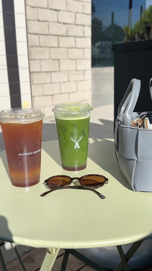 Instagram post by @sydneysilverman for Icelandic Glacial. Caption reads: Running to @alfred to get the new....