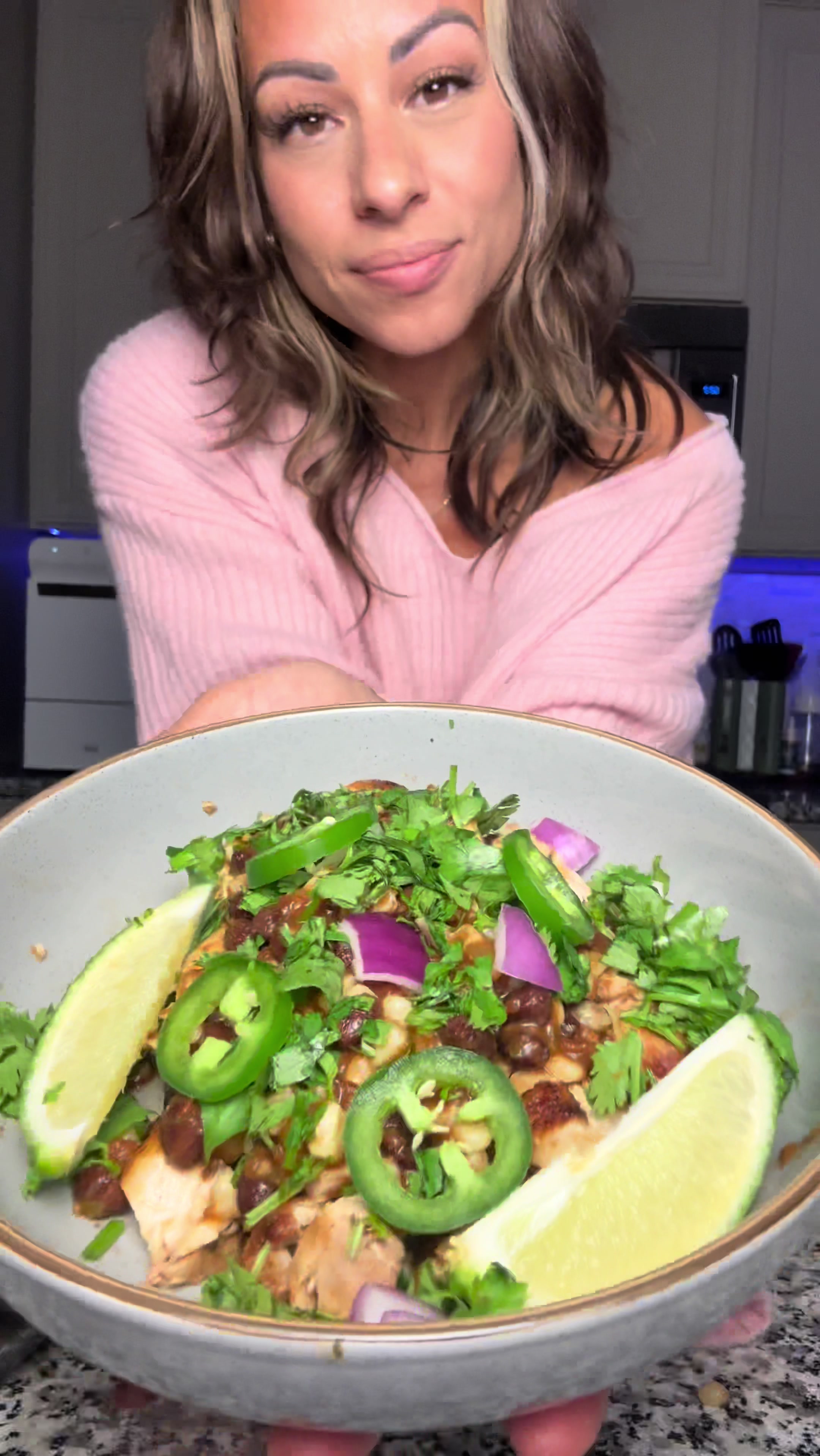 TikTok post by @.cookwithbrooke for Fritaire. Caption reads: [...] #recipe #dinner #food #cookwithbrooke....