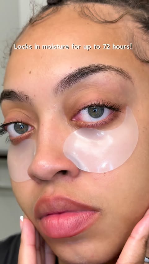 Instagram post by @madechinajay for Peter Thomas Roth. Caption reads: Glow serum & eye patches! Locks in moisture &....