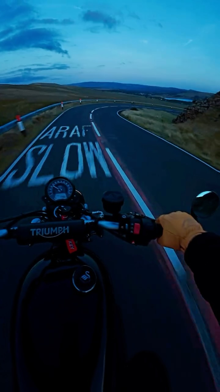 Instagram post by @the_swansea_scrambler for LITELOK. Caption reads: The litelok X3, eliminates the worry for the....