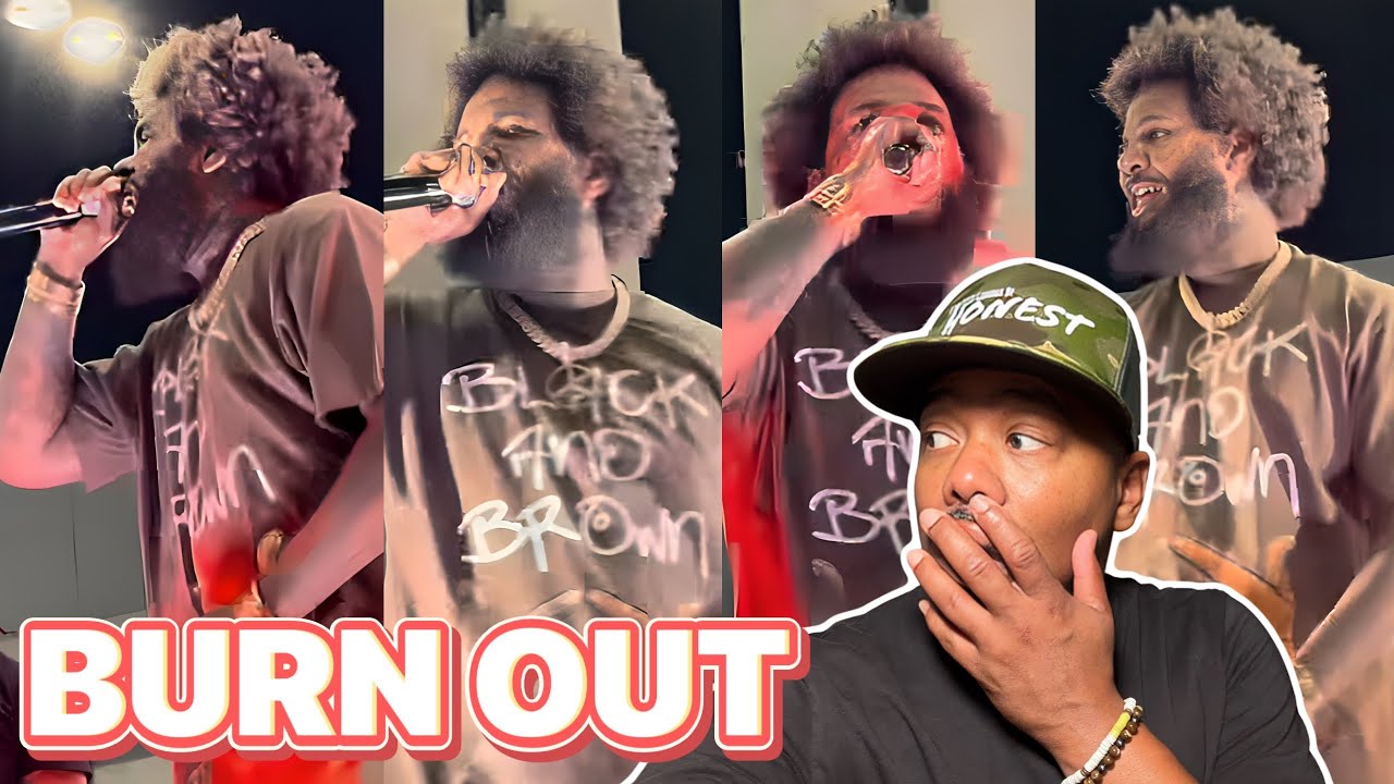 YouTube post by @challzbrown for AvantLink. Caption reads: Game’s ON STAGE Midlife Crisis MELTDOWN.