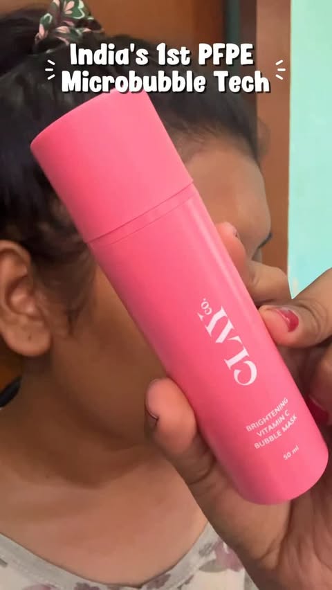 Instagram post by @janaki.sivabalan for ClayCo.. Caption reads: Been obsessed with this new @claycobeauty Bubble....