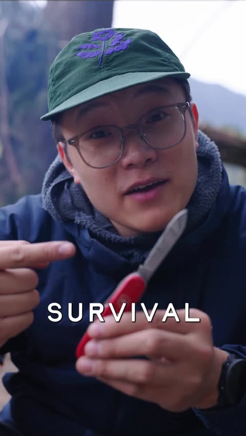 Instagram post by @campwithcol for Victorinox. Caption reads: [...] multitool comes in. And my pick is the....