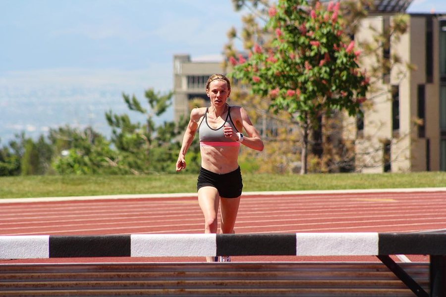 Instagram post by @courtneyfrerichs for Hiland Dairy. Caption reads: My legs have always carried me wherever I need to....