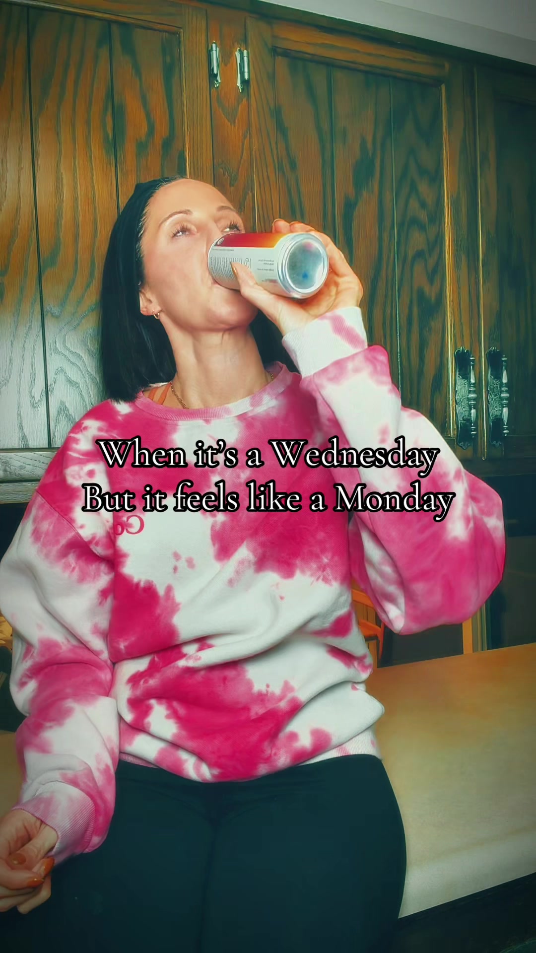 TikTok post by @lalasland713 for hiyo. Caption reads: [...] #nonalcoholicdrink #sober #sobriety #hiyo....