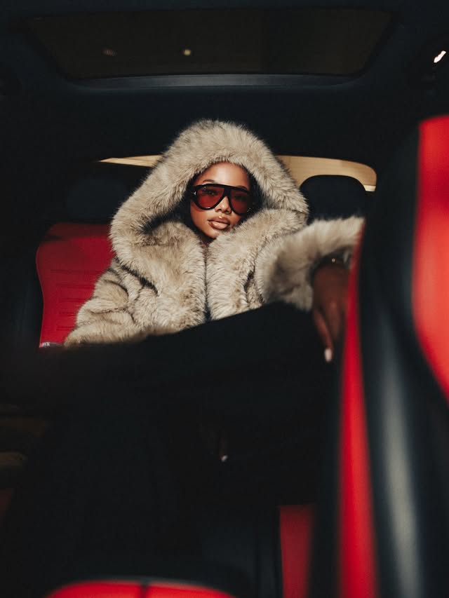 Instagram post by @pamela_mtanga for Mercedes-Benz. Caption reads: [...] continues ✨🤩 Proud to partner with....