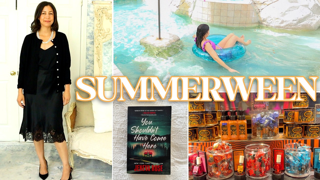 YouTube post by @TheDailyConnoisseur for Linha Niina Secrets. Caption reads: Summerween 2026 | Summer Days, Cozy Finds &....