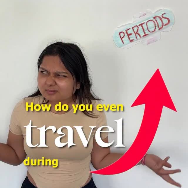 Instagram post by @ritika_suryavanshi10 for Superbottoms. Caption reads: Imagine bleeding for 5 days but the pad stays on....