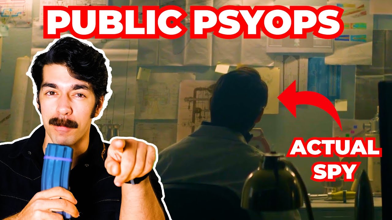 YouTube post by @Justin_Taylor for Ekster. Caption reads: How the CIA uses YouTube to Recruit Chinese Spies .