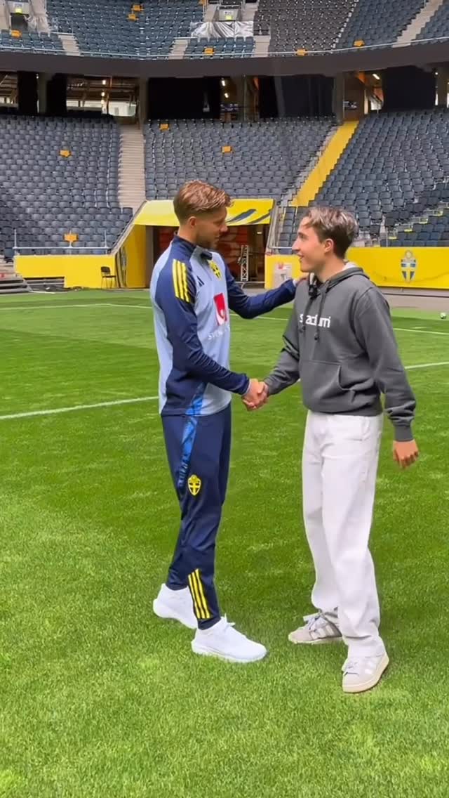 Instagram post by @sporttouchen for Stadium. Caption reads: Idrott ska vara kul. Därför bad vi....