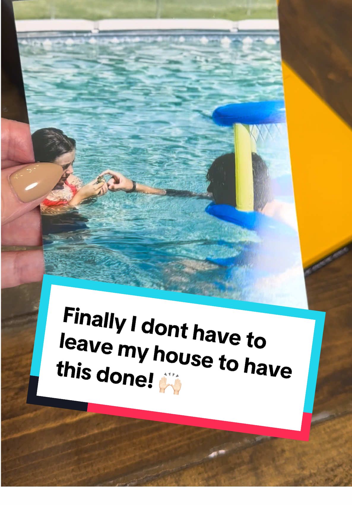 TikTok post by @bpeck26 for Kodak Photo Printer. Caption reads: [...] #kodak #photoprinter @Kodak Photo Printer.