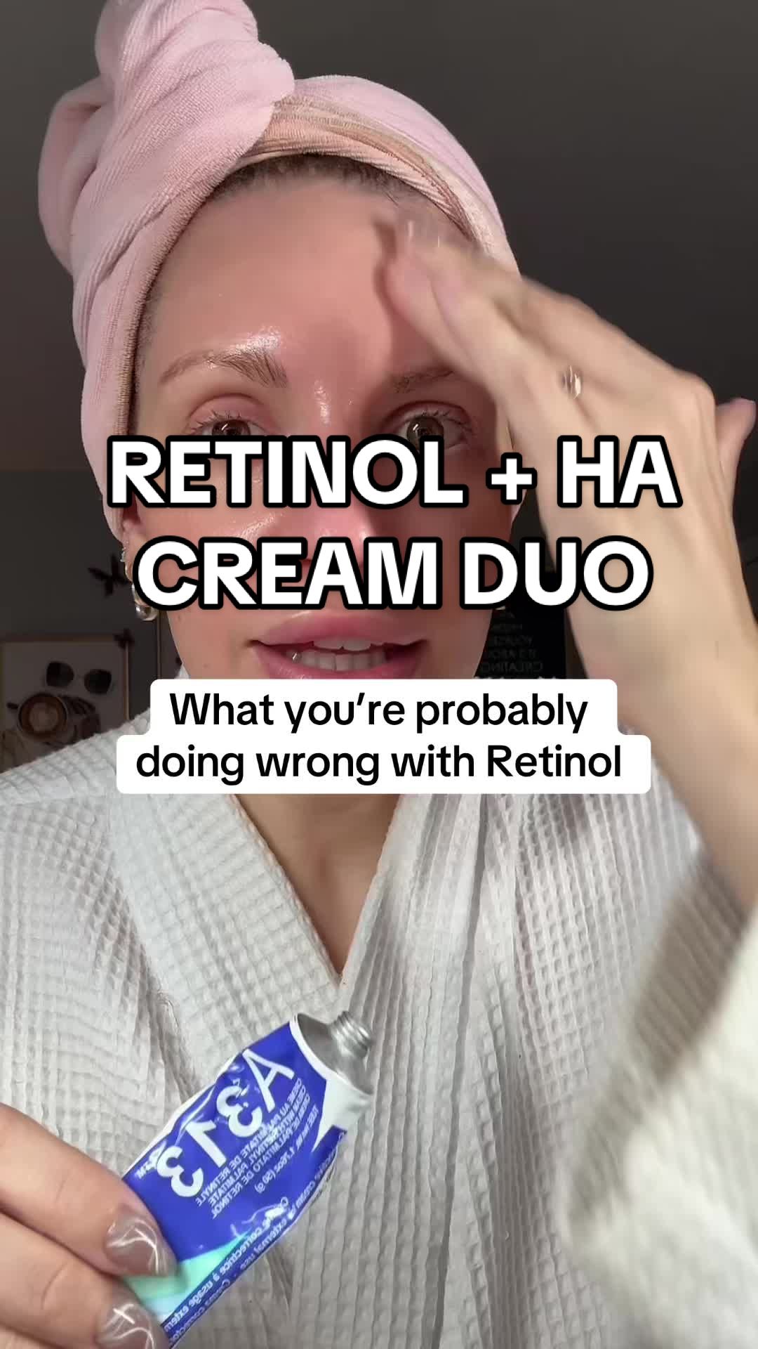 TikTok post by @cicihaskill for FrenchPharmacy. Caption reads: [...] that draws moisture to the skin....