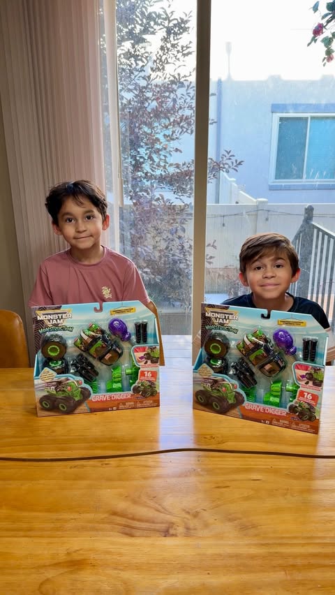 Instagram post by @bydebbyoliver for Jazwares. Caption reads: [...] Jam Monstruction line at Target! @jazwares....