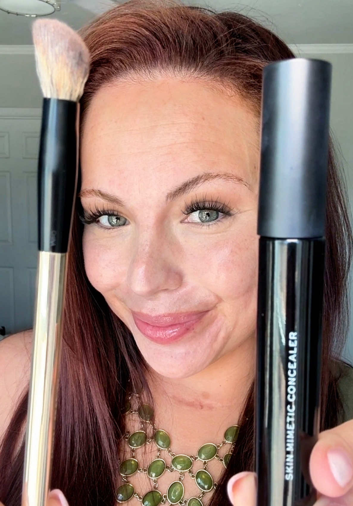 TikTok post by @gcricbeauty for MAKE Beauty. Caption reads: The Perfect Blend Bundle #makebeauty....