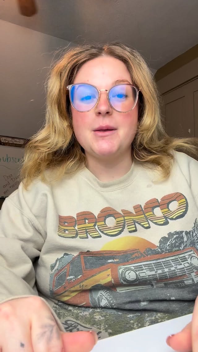 Instagram post by @laciemevans for Firmoo. Caption reads: Yall always ask about my glasses so here ya go! I....