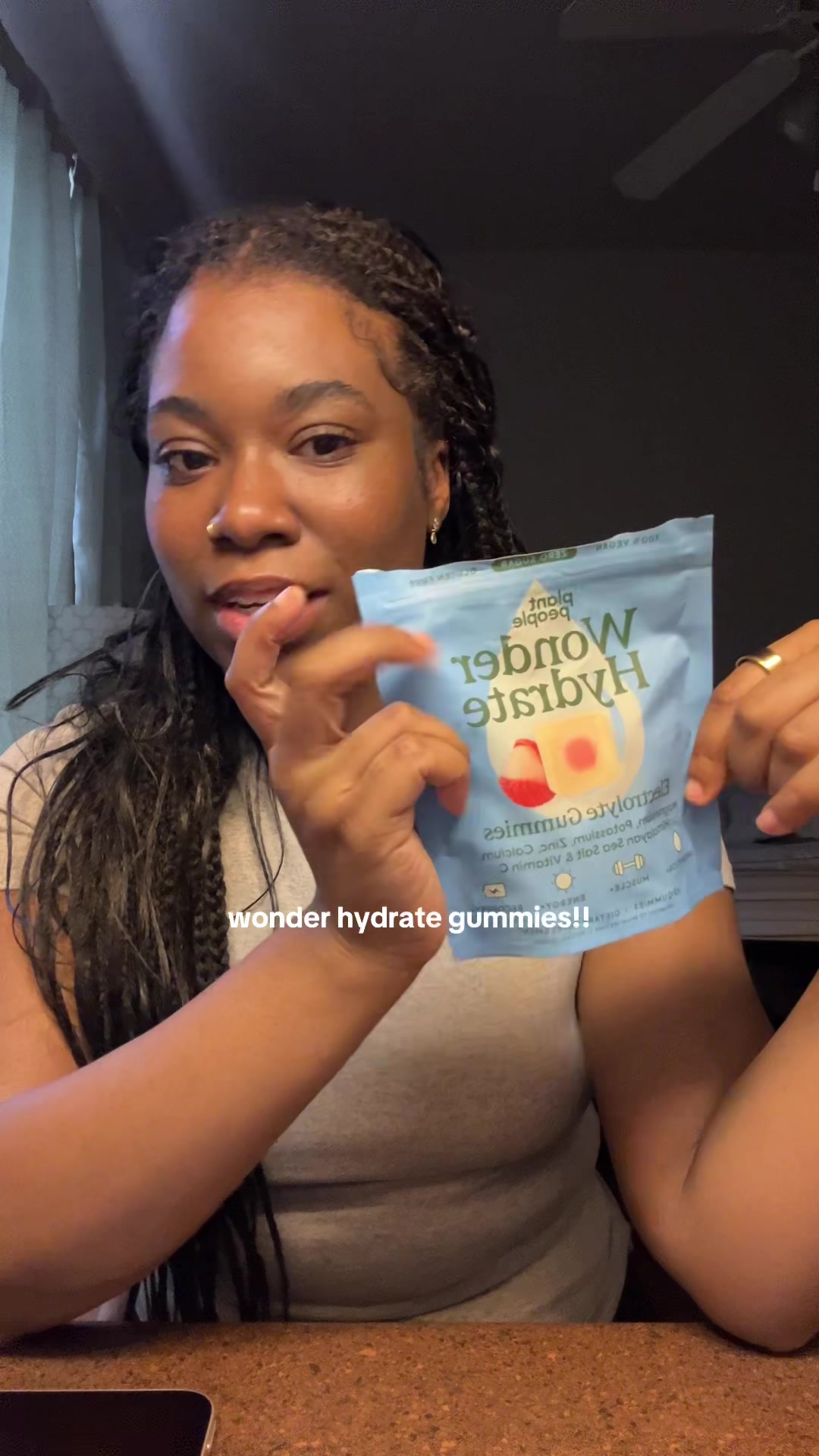 TikTok post by @sabriahseay for Plant People. Caption reads: [...] this is for you!!!! #wonderhydrate @Plant....