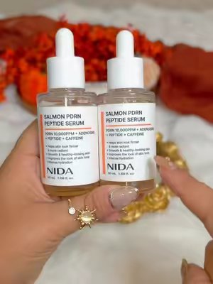 TikTok post by @ofertastiktok21 for NIDA Official. Caption reads: @NIDA OFFICIAL #koreanskincare #nida #pdrn [...].