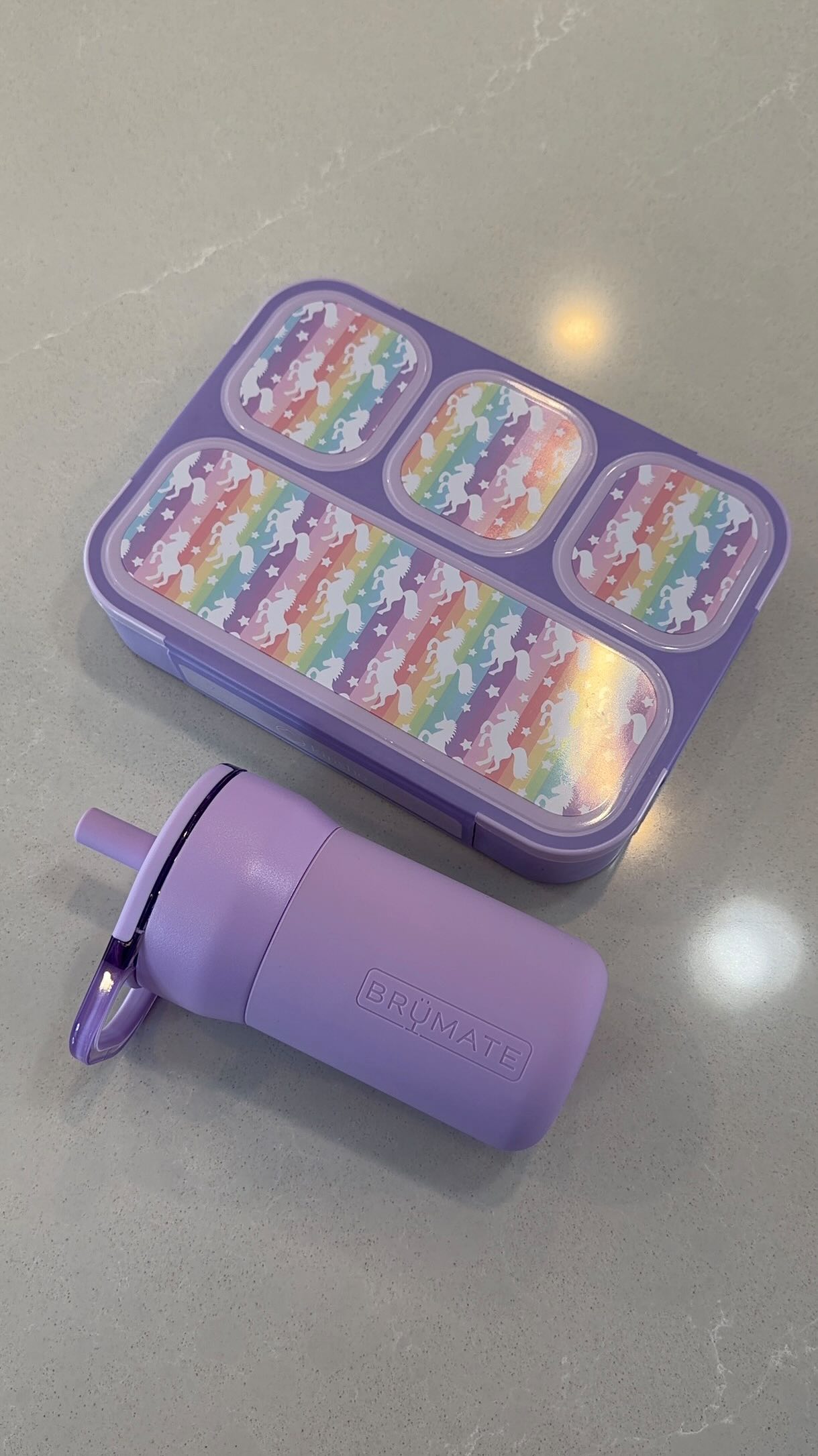 Instagram post by @caitliniola for BruMate. Caption reads: [...] my little princess 👑....