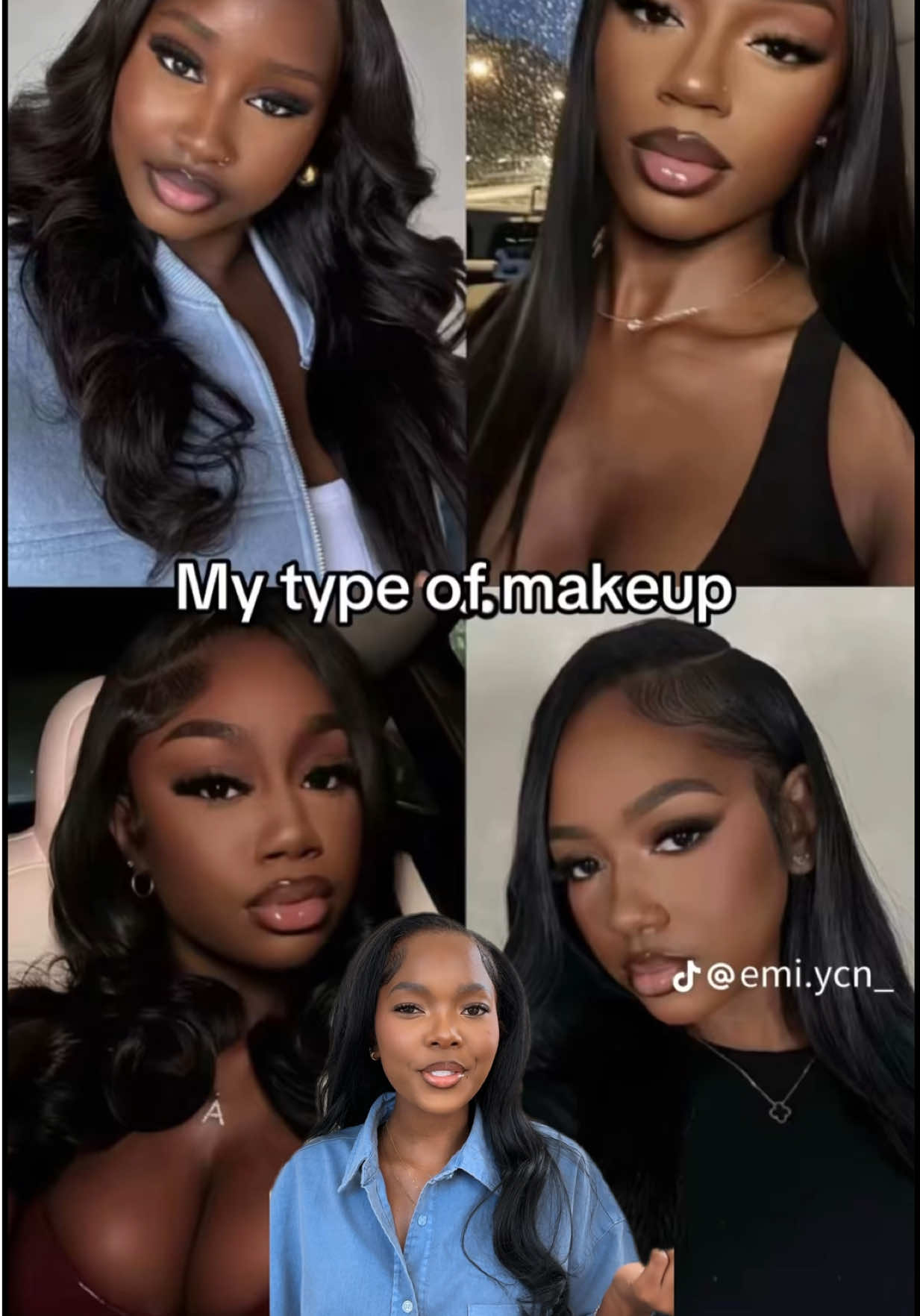 TikTok post by @snimhlongo for Maybelline New York. Caption reads: [...] with all the newness @Maybelline New York....