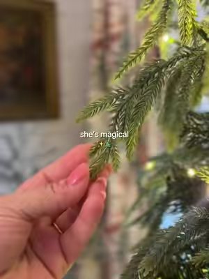 TikTok post by @80sbaeby for Shareconn. Caption reads: [...] #christmastreedecorating @SHareconn.