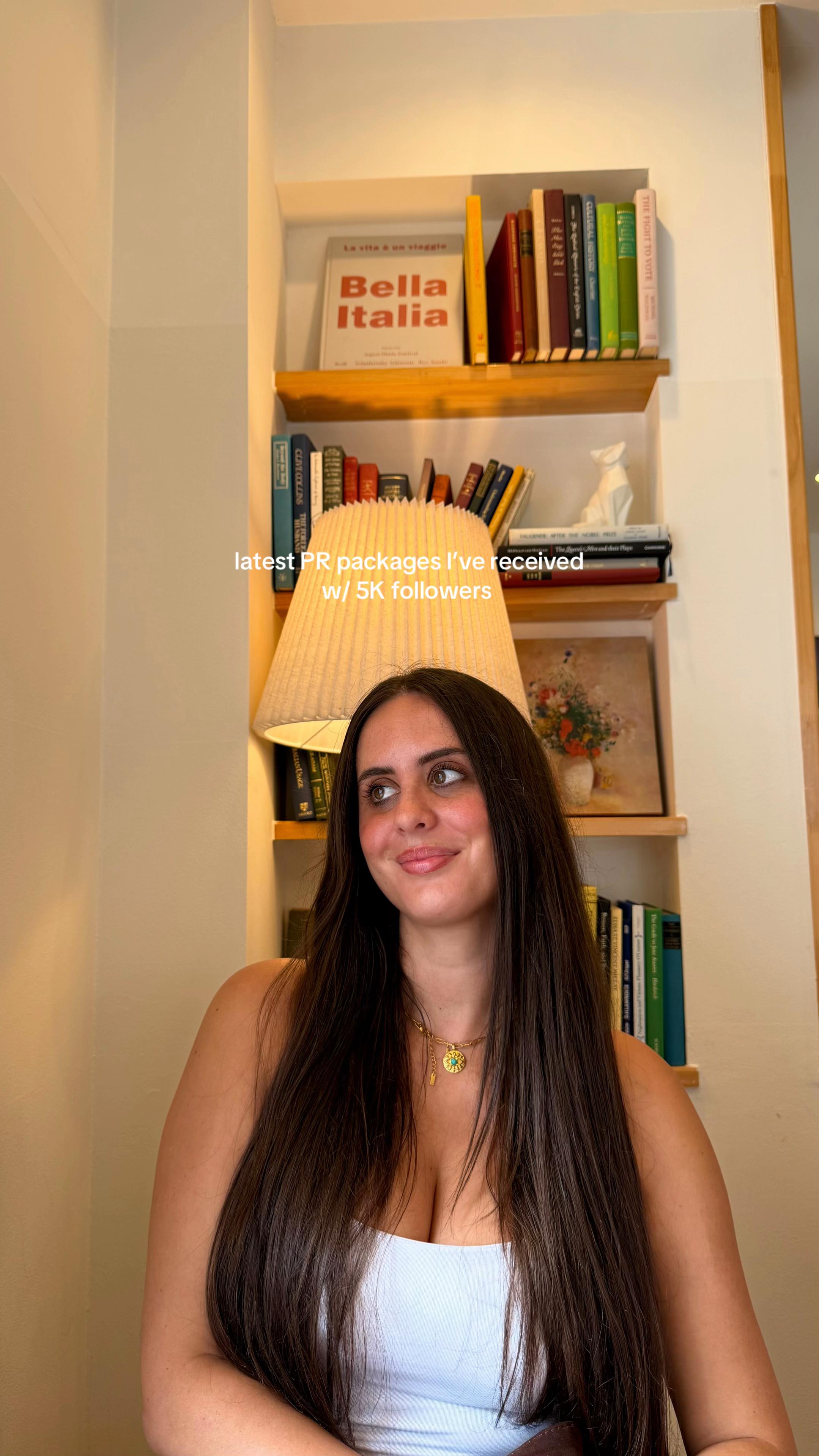 TikTok post by @amandideleonn for Atolea Jewelry. Caption reads: always so grateful for this ☺️✨ @YSL Beauty....