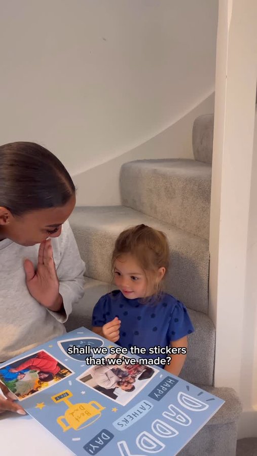 Instagram post by @lavenaback for Moonpig. Caption reads: #ad - Baking love into biscuits, turning memories....