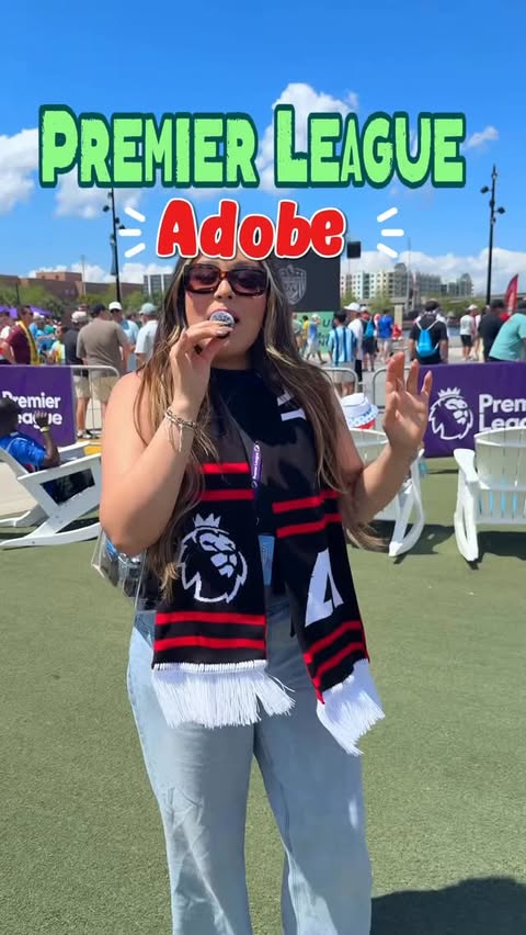Instagram post by @magaly.rds for Adobe. Caption reads: As an #AdobeExpressSquad member, I had to ask fans....