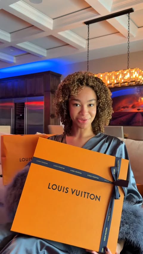 Instagram post by @makaylalysiak for RIMOWA. Caption reads: personal bday + christmas haul 🎂 unboxing luxury....