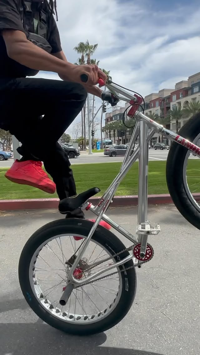 Instagram post by @oneway_bdog for SE Bikes. Caption reads: 🫠🫠🫠 - @sebikes - @citygrounds #socal #bikelife....