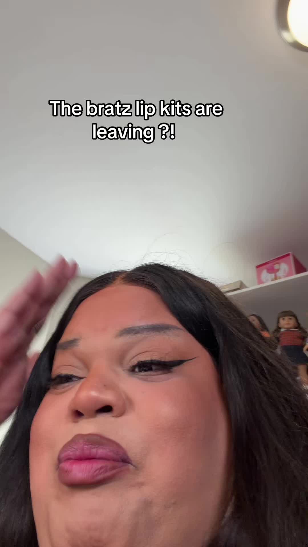 TikTok post by @joolieannie for Bratz. Caption reads: #fyp #bratz @Glamlite @bratz.