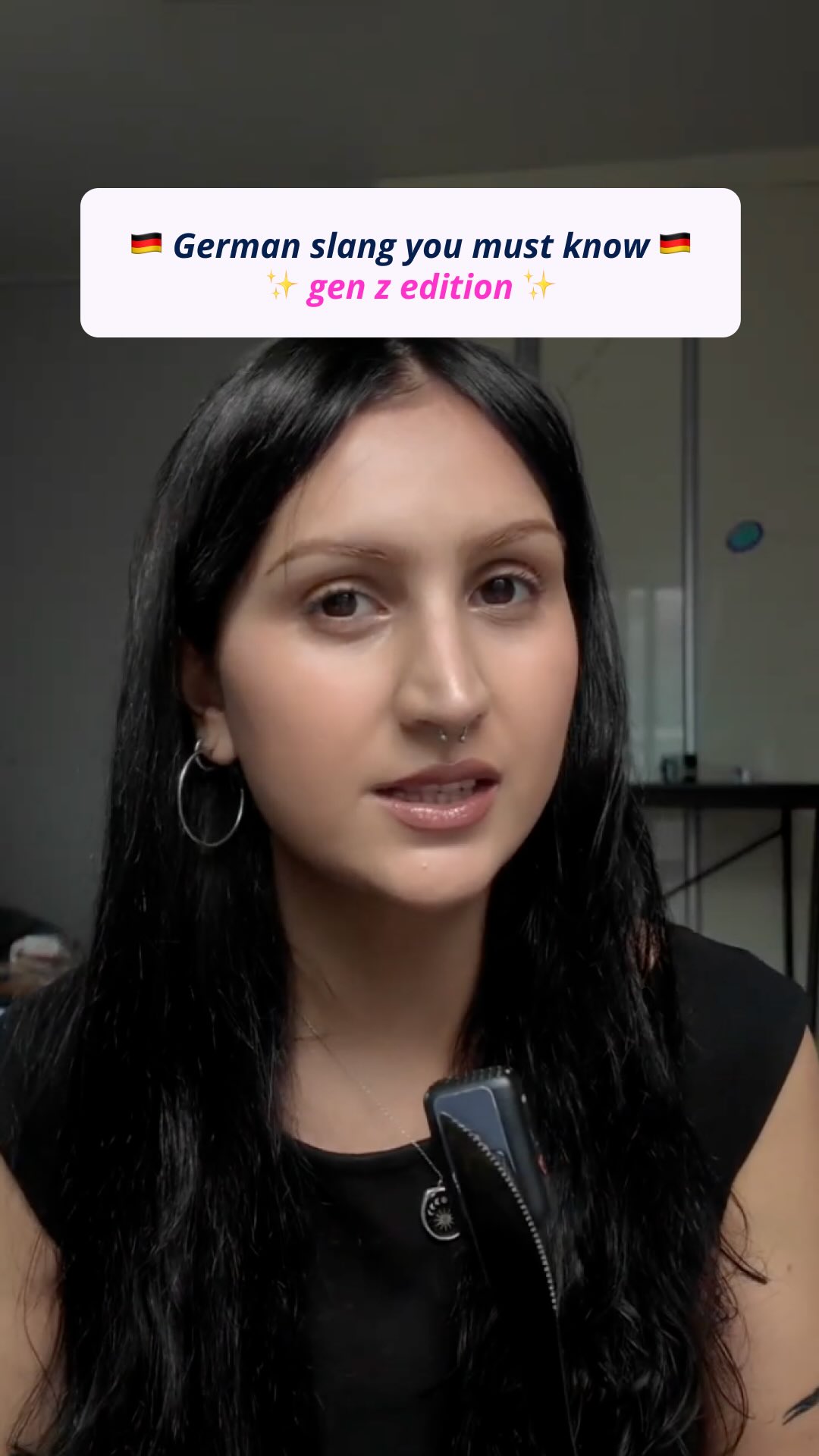 Instagram post by @eylulnim for Lingoda. Caption reads: Now that the life in Korea chapter is over and I....