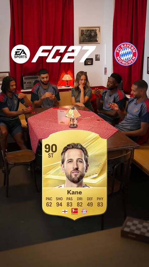 Instagram post by @joliesharpe for EA SPORTS FC. Caption reads: The Ratings are on the table. 👀🃏 Our stars go....