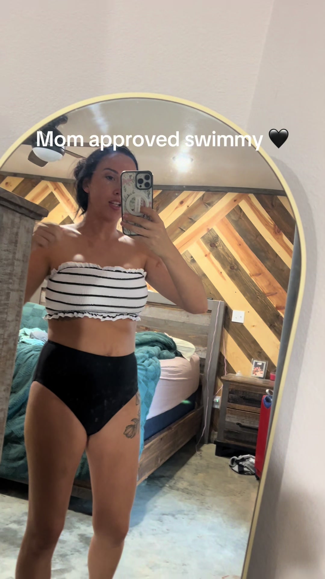 TikTok post by @scout_tennessee for Tempt Me Swimsuits. Caption reads: @Tempt Me Swimsuits #temptme.
