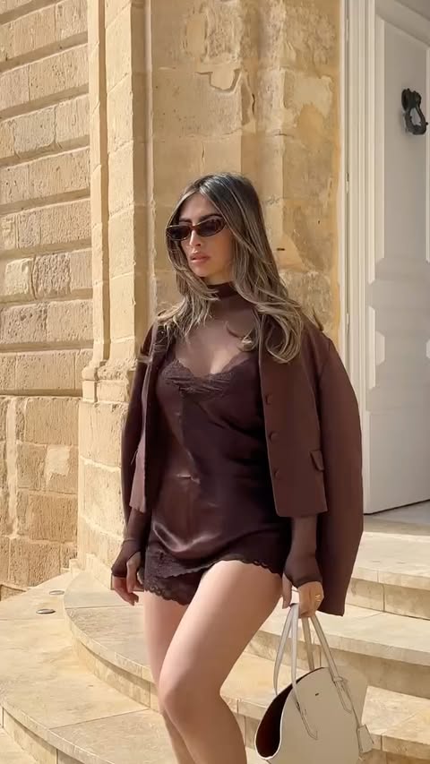 Instagram post by @n.v.m01 for Intimissimi. Caption reads: [...] to stay hidden, don’t you think?....