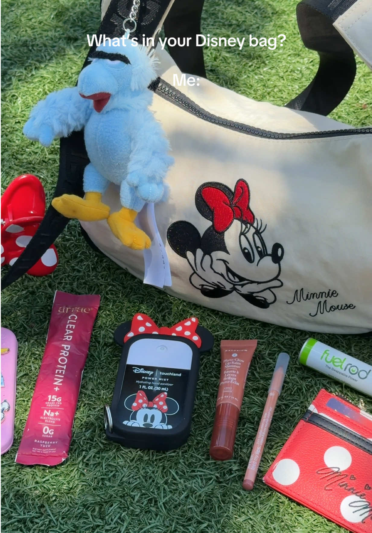 TikTok post by @mainstreetenergy for Arrae. Caption reads: [...] Linked all to my showcase. ❤️ @BAGGU @Arrae....